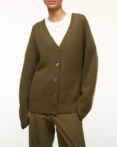 MATILDA CARDIGAN IN SERGEANT GREEN