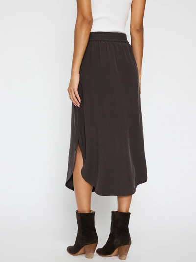 CABAS SKIRT IN LICORICE