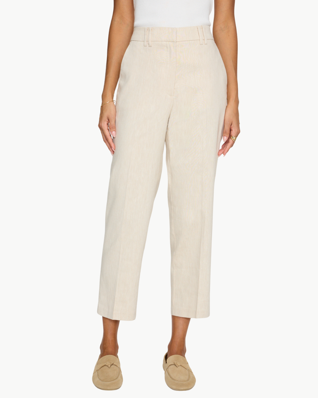 TALIA PANT IN FLAX