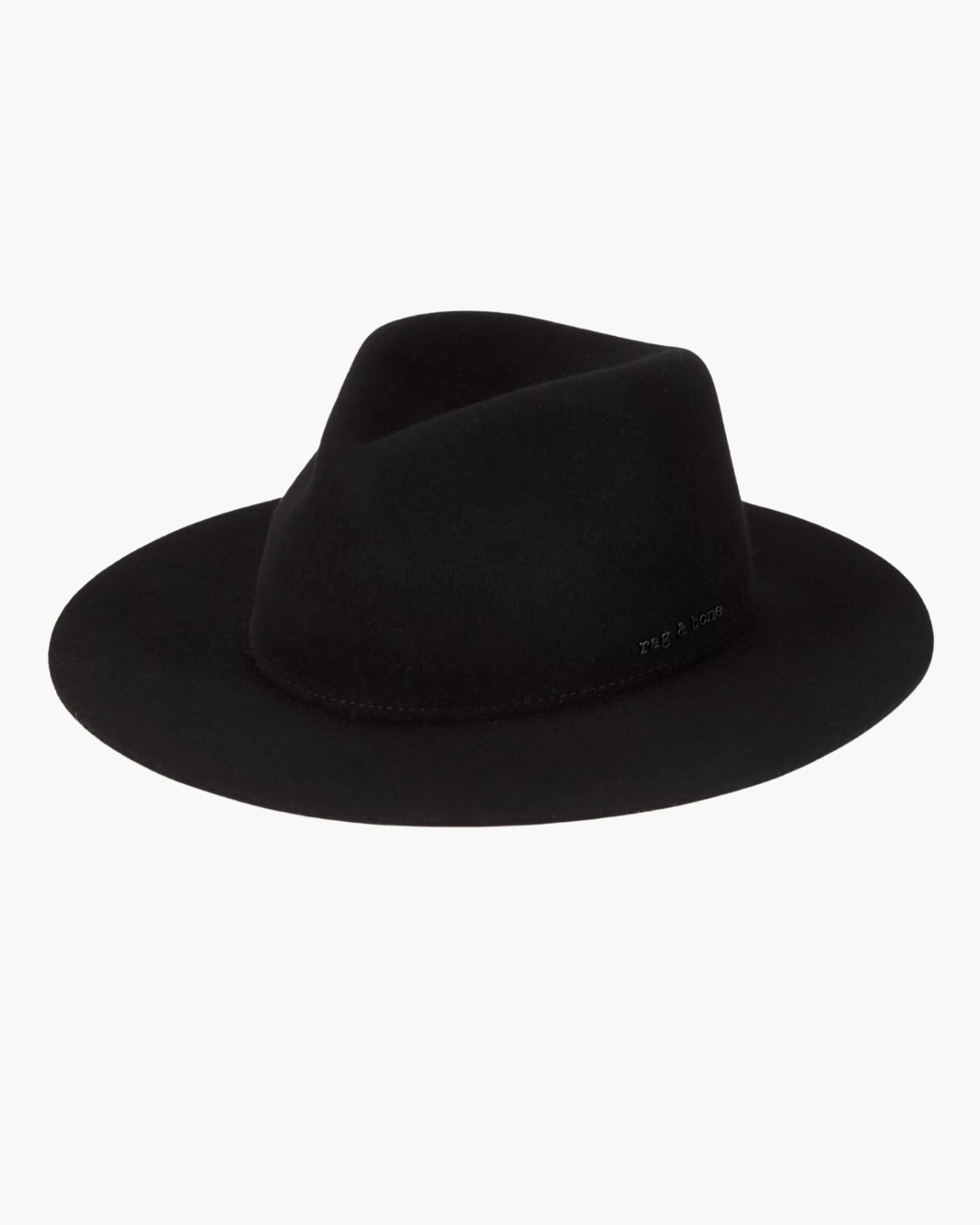 CITY FELT FEDORA IN BLACK