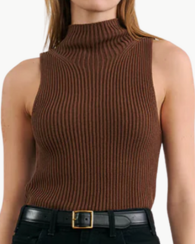 SONIA SWEATER IN BROWN