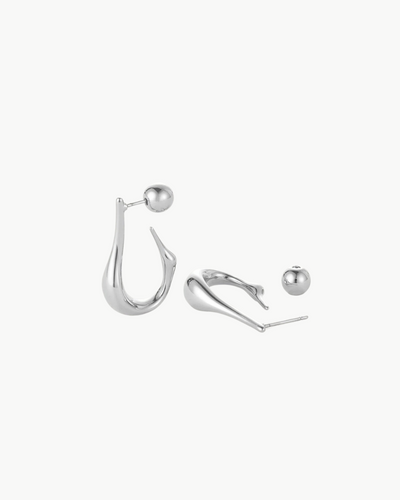 COLETTE HOOPS SMALL IN SILVER