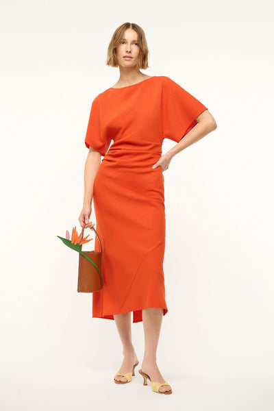 AMELIE DRESS IN CAYENNE