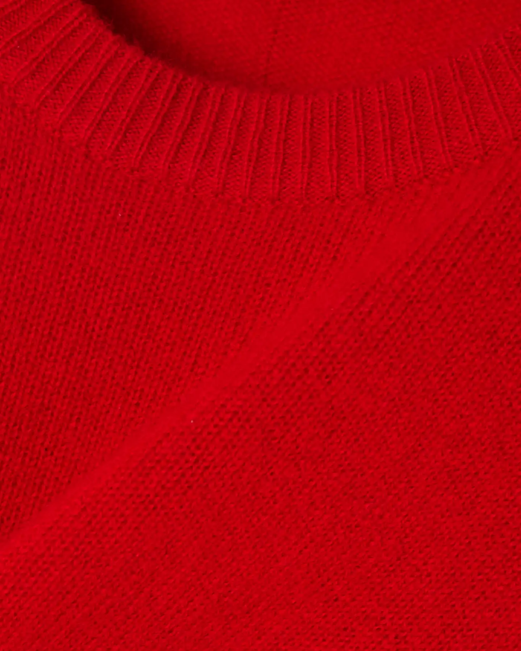 CASHMERE CREWNECK IN FIRE