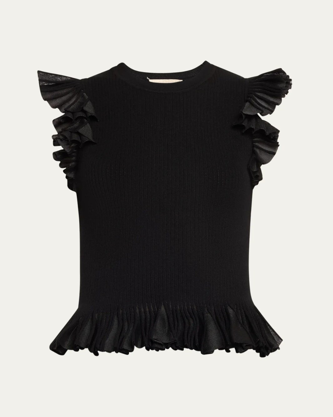 LEILA TOP IN NOIR