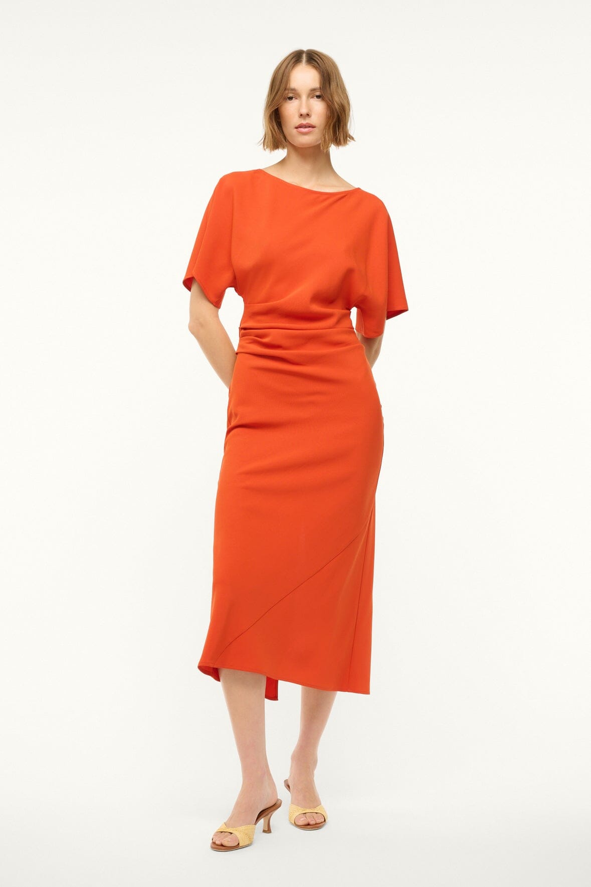 AMELIE DRESS IN CAYENNE