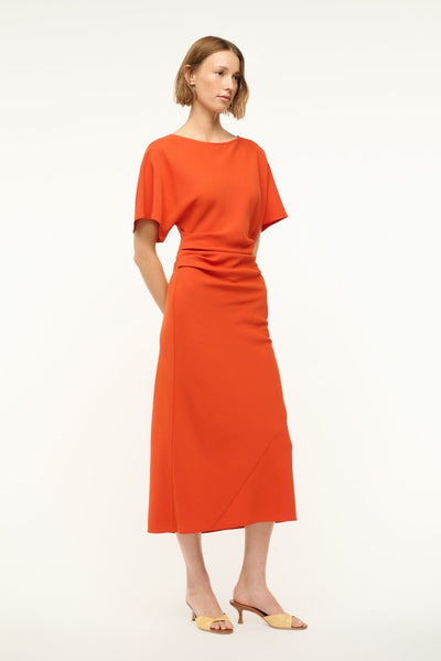 AMELIE DRESS IN CAYENNE