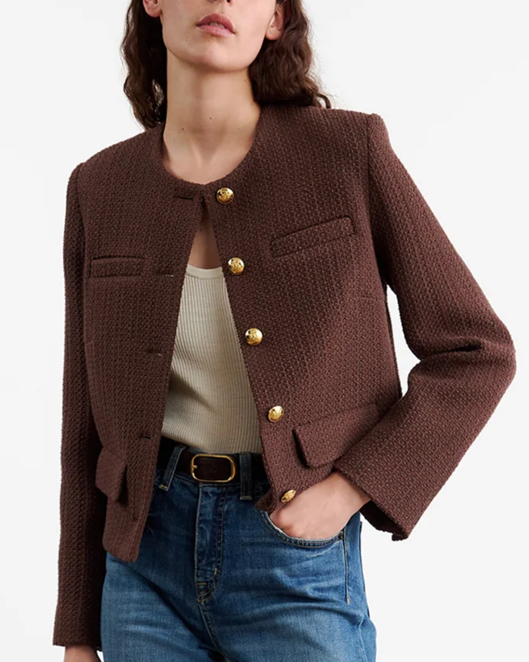 PAIGE JACKET IN ESPRESSO