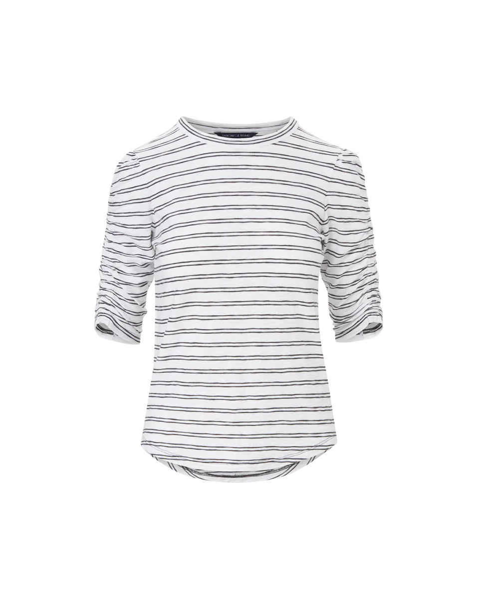 WALDORF TEE IN BLACK/WHITE