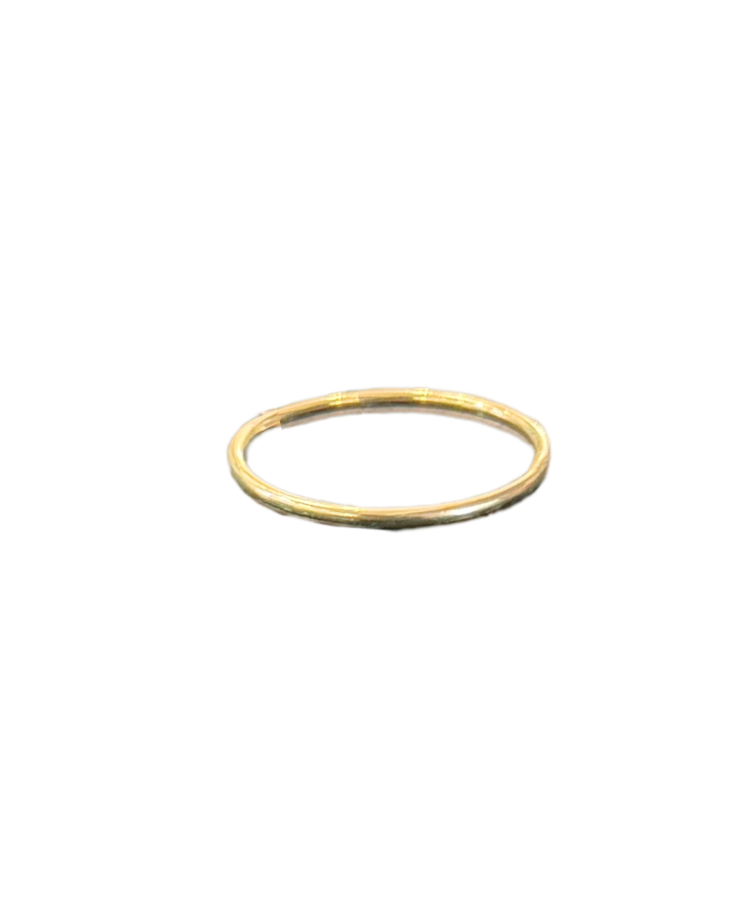 STACKABLE SMOOTH RING IN GOLD