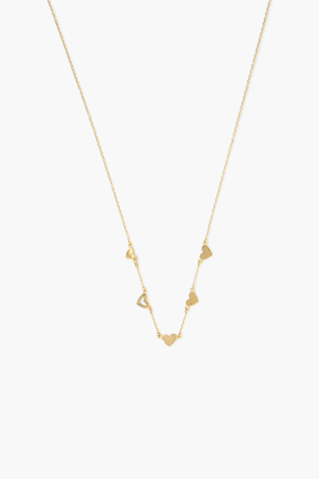 HEART NECKLACE IN YELLOW GOLD