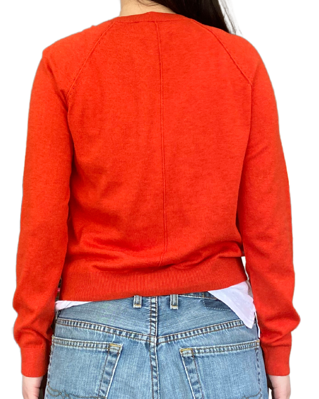 MOLENE KNIT PULLOVER IN RED