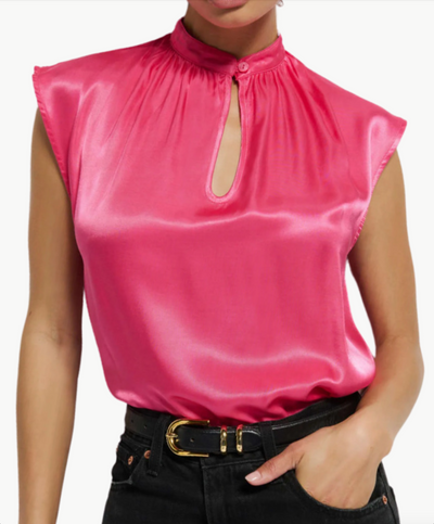 JEANNE TOP IN PINK FLAMBE