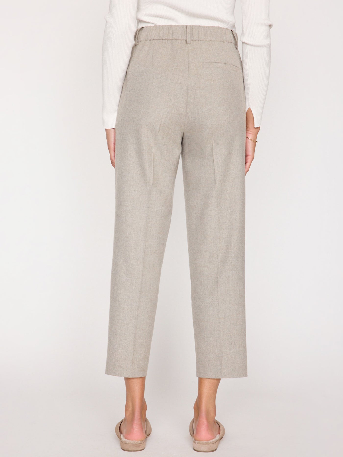 TALIA PANT IN WHISPER MELANGE