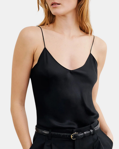 ISABELLA CAMI TOP IN BLACK