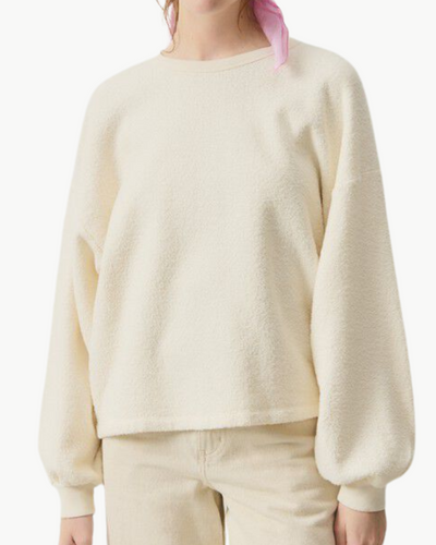 WOMEN'S SWEATSHIRT BOBYPARK IN ECRU