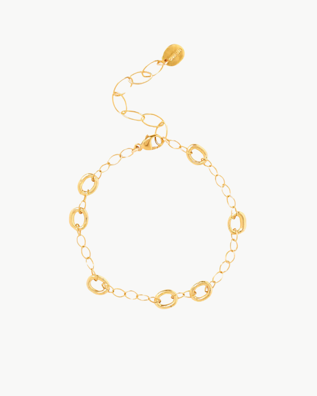 LENI CHAIN LINK BRACELET IN GOLD