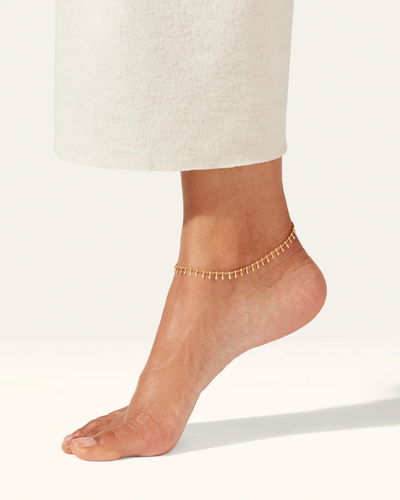 LUMI ANKLET IN HIGH POLISH GOLD