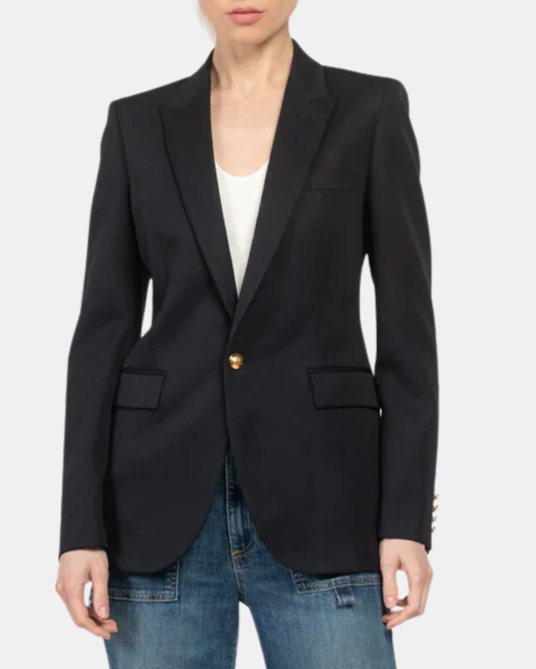 ANABEL TAILORED JACKET IN BLACK