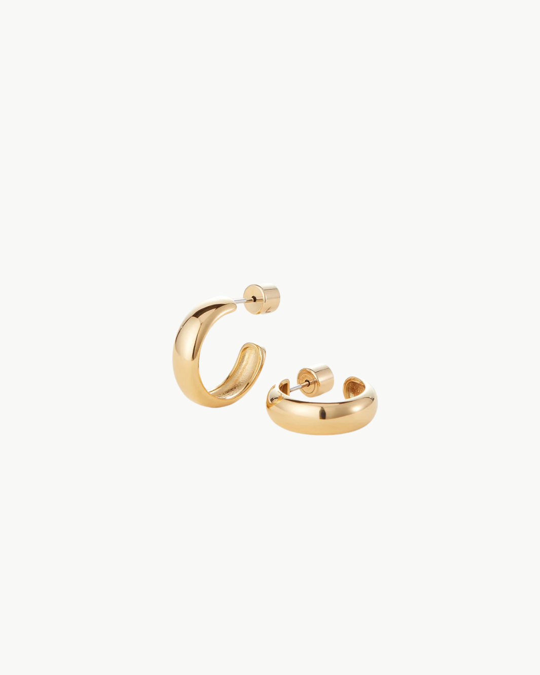 STAPLE HOOPS SMALL IN GOLD