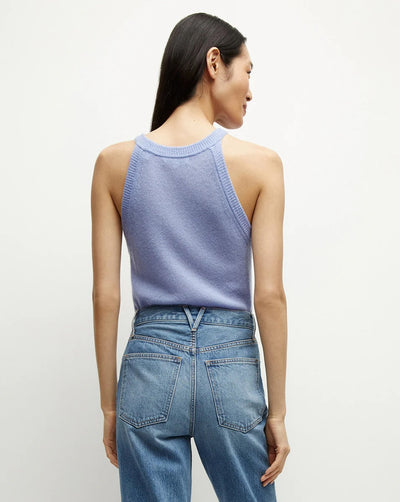 MYRICK CASHMERE TANK IN HYDRANGEA