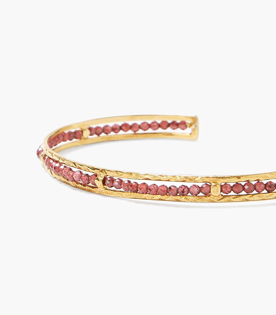 SEDONA BRACELET IN GARNET