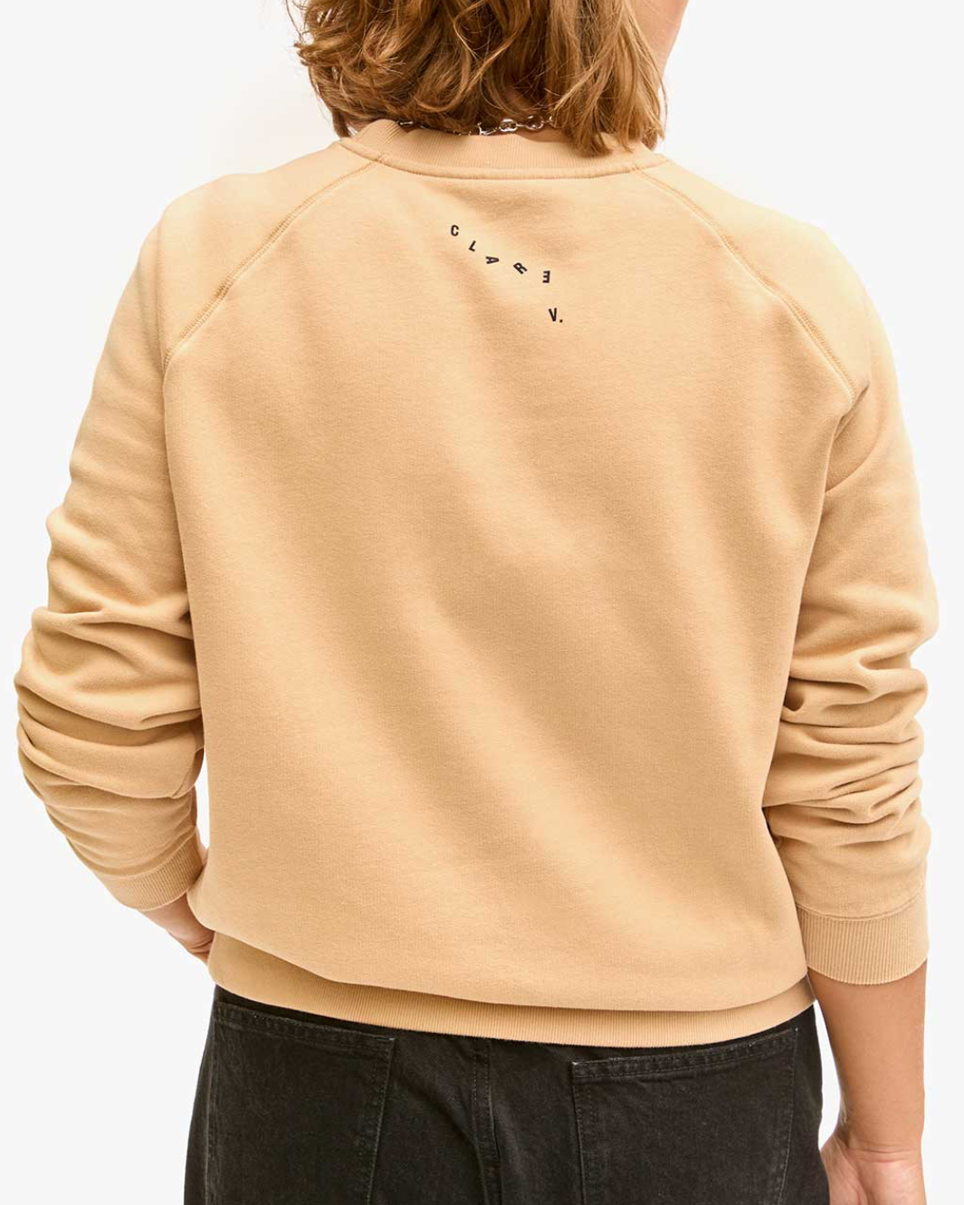 SWEATSHIRT EMBROIDERED LE WEEKEND IN SAND