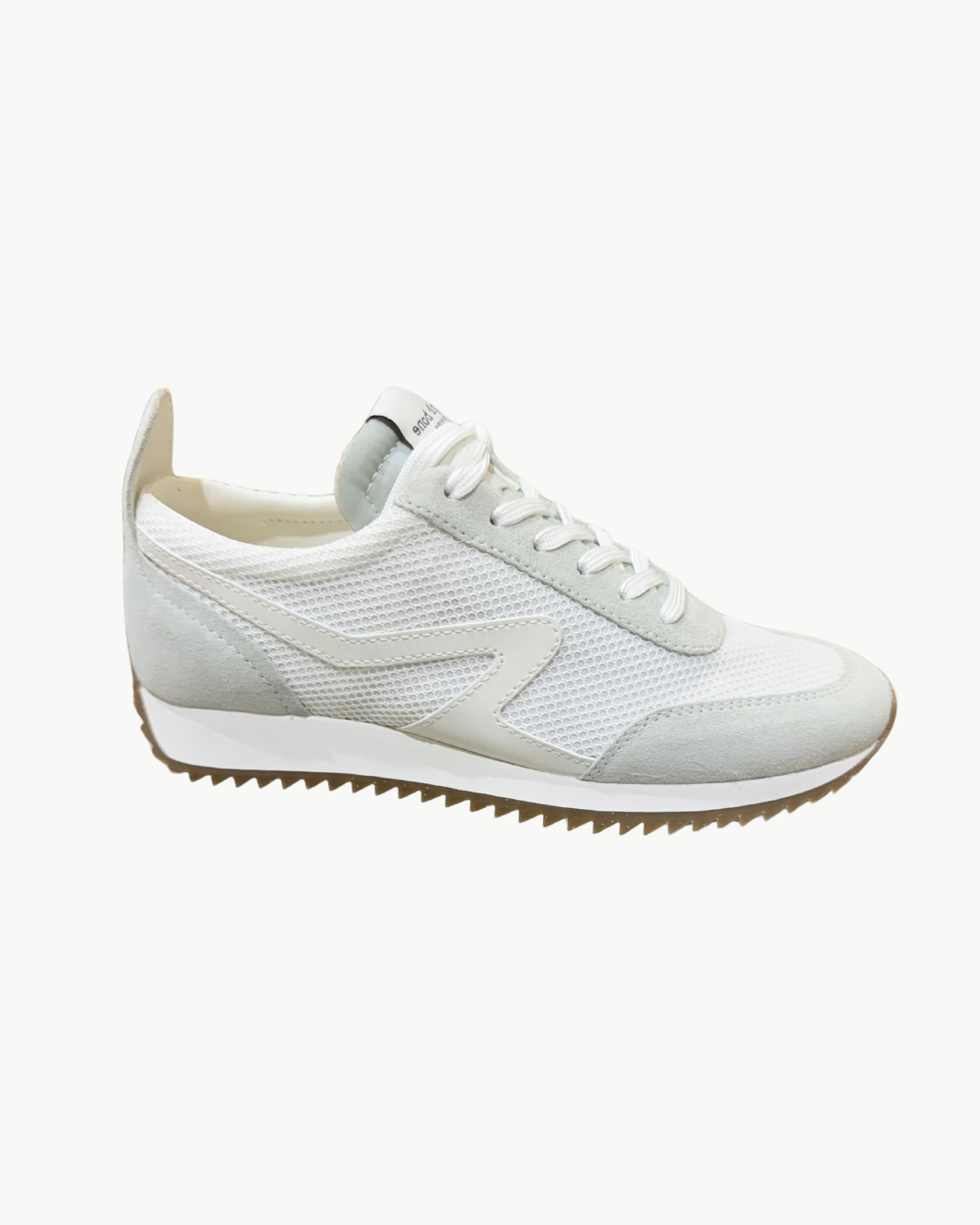 RETRO RUNNER MESH IN OFF-WHITE MINT