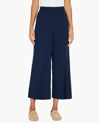 JOYA CROPPED PANT IN NAVY