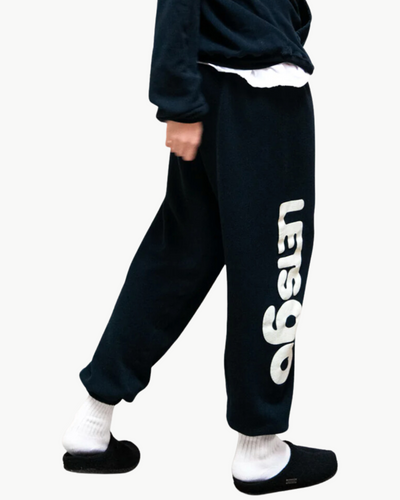 SUPERYUMM OG FREECITYLETSGO SWEATPANT IN DEEPSPACE CREAM