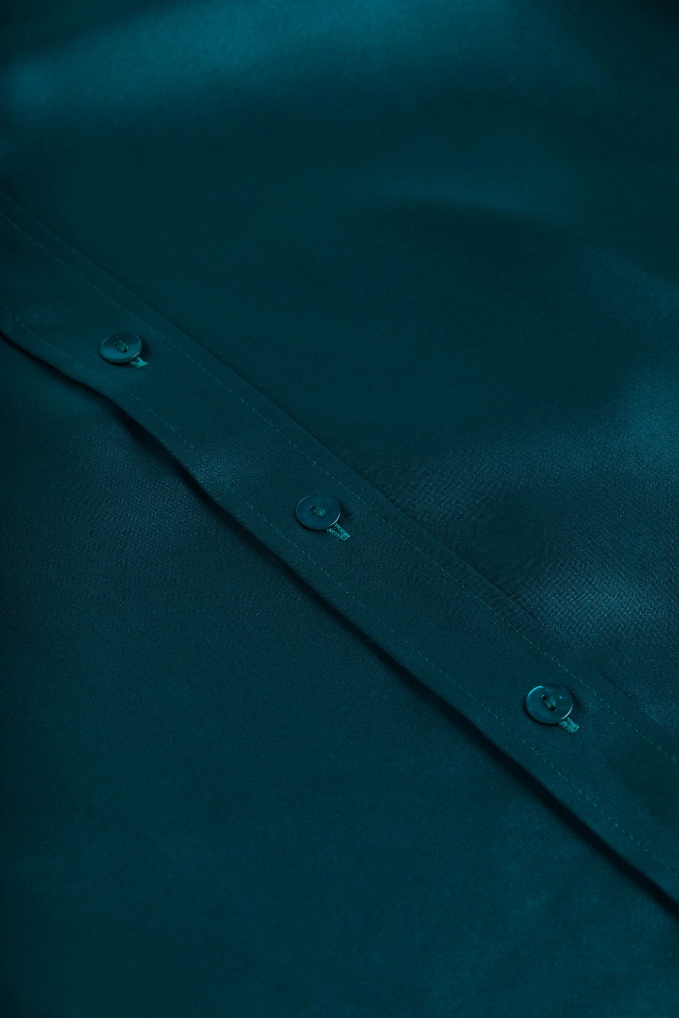 DANI SILK BLOUSE IN OCEAN TEAL