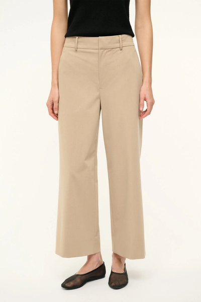 PRINCE CROPPED PANT IN STONE