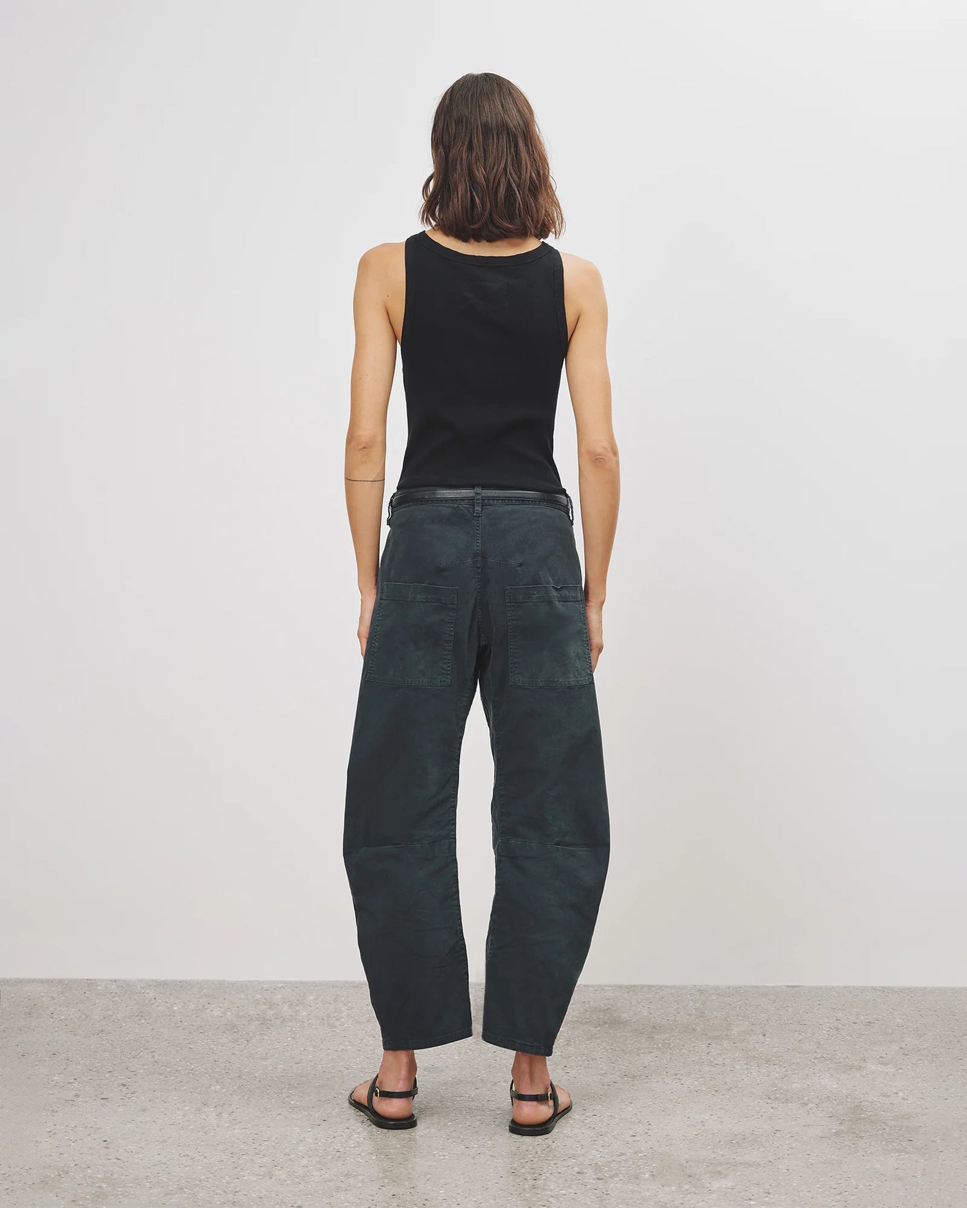 SHON PANT IN CARBON - Romi Boutique