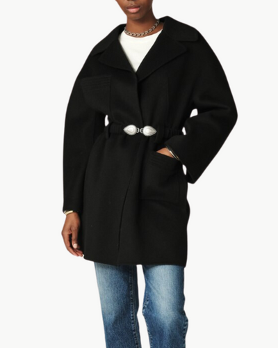 KARA COAT IN MARINE