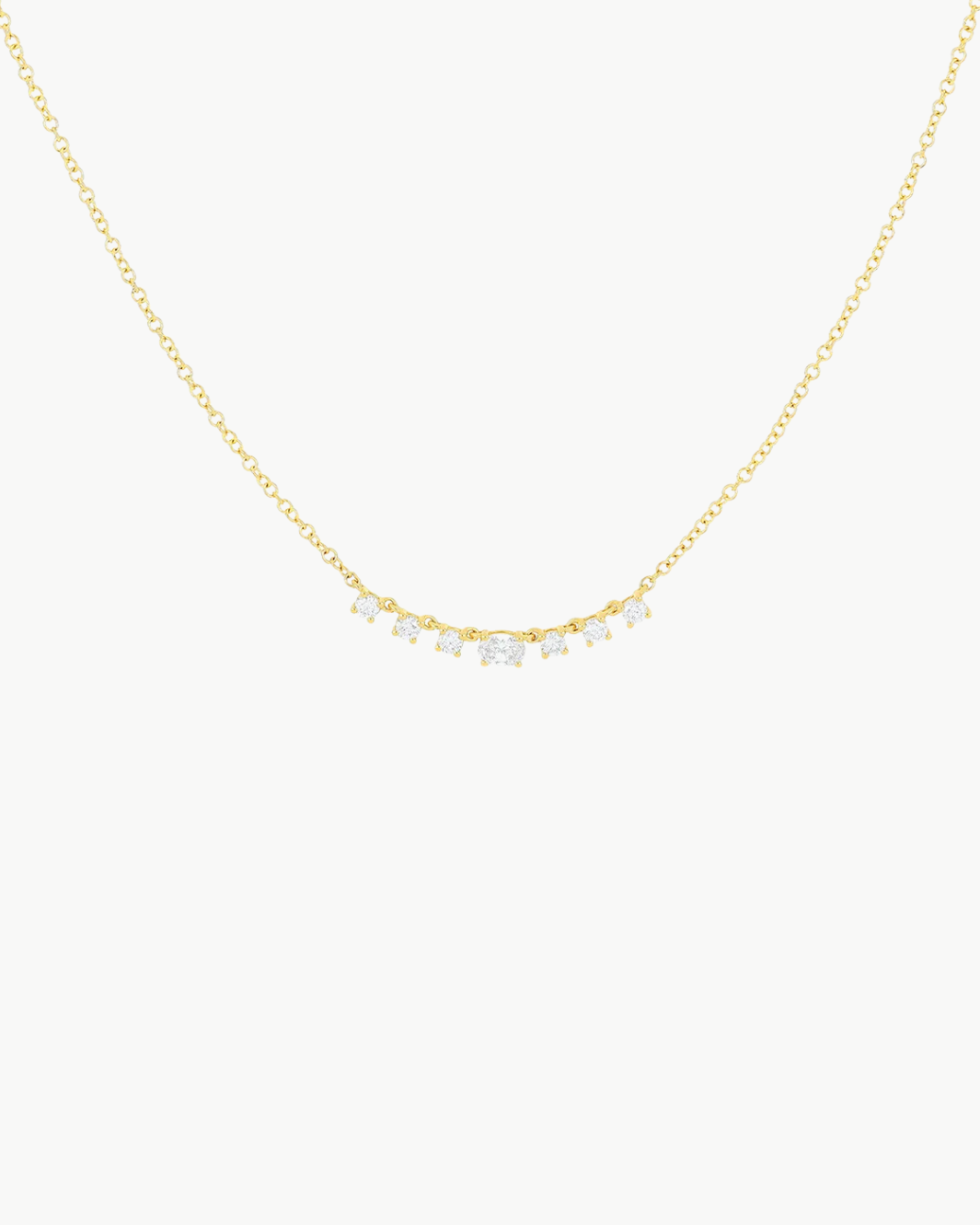 DIAMOND CARRIE NECKLACE IN GOLD