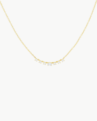 DIAMOND CARRIE NECKLACE IN GOLD