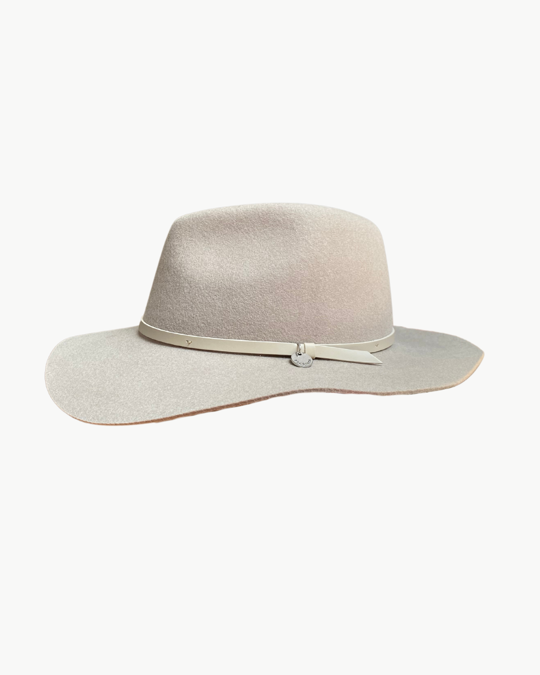 CITY FELT FEDORA IN LIGHT SAND