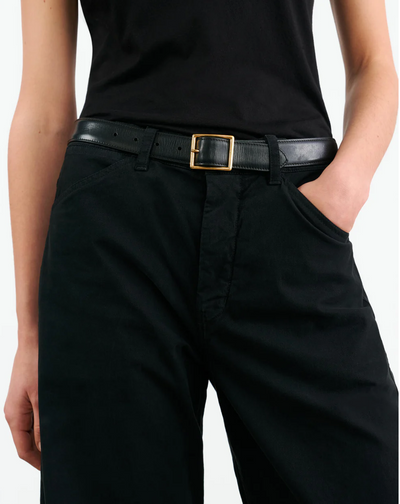 TRIBECA PANT IN JET BLACK