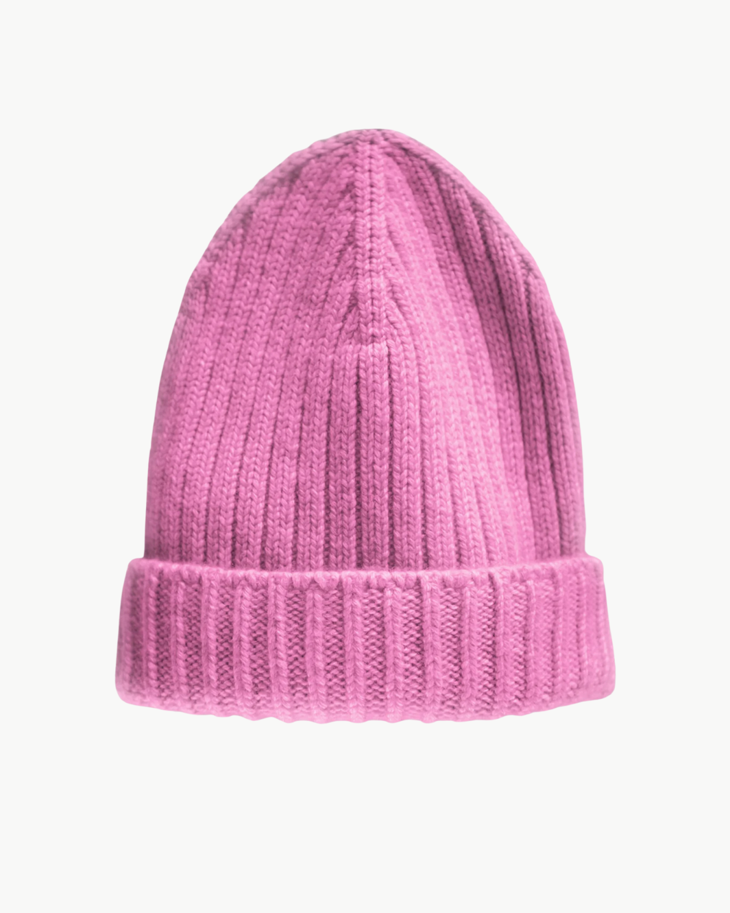 LORO PIANA SUPERLUX CASHMERE BEANIE IN PINK ELEPHANT