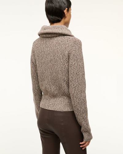 CHRISTOPHER SWEATER IN MOCHA MELANGE