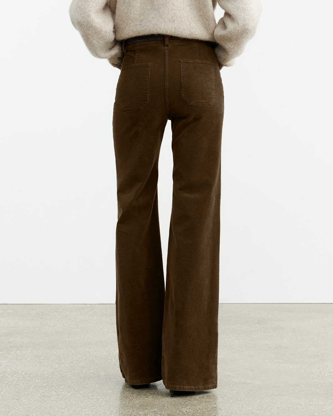 FLORENCE PANT IN CIGAR BROWN