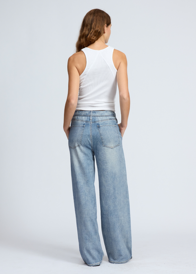 MIRAMAR WIDE LEG TRACK PANT IN CONEY