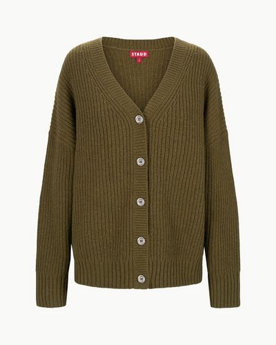 MATILDA CARDIGAN IN SERGEANT GREEN