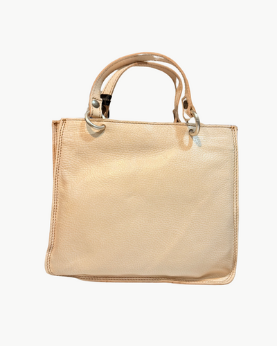 SHOPPING BAG IN CREAM