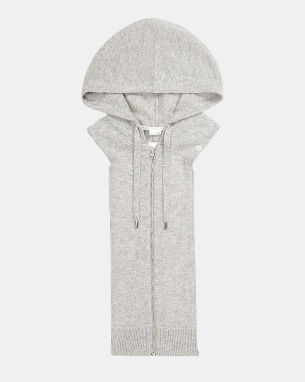 CASHMERE HOODIE DICKEY IN GREY