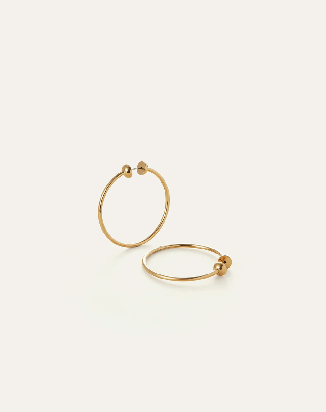 ICON HOOPS SMALL IN GOLD