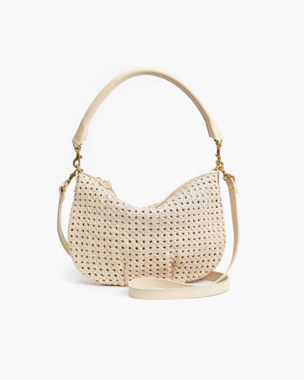 PETIT MOYEN MESSENGER IN CREAM RATTAN