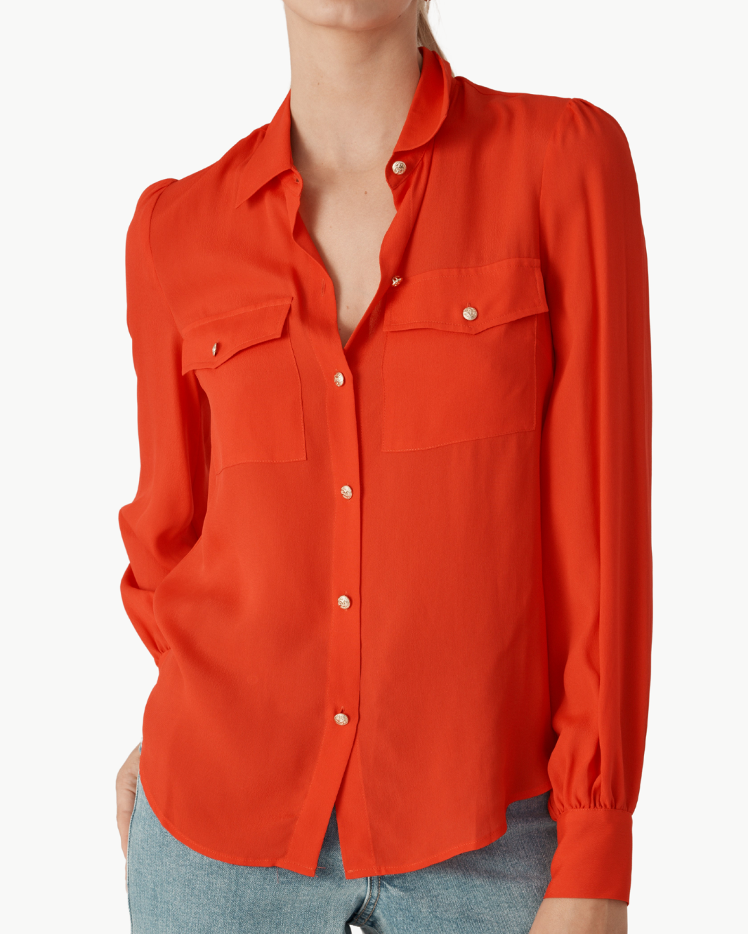 MAISON BLOUSE IN FLAME