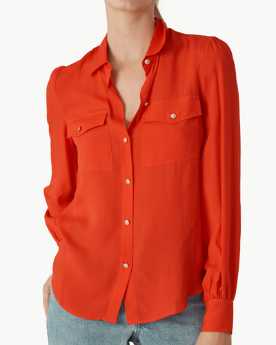 MAISON BLOUSE IN FLAME