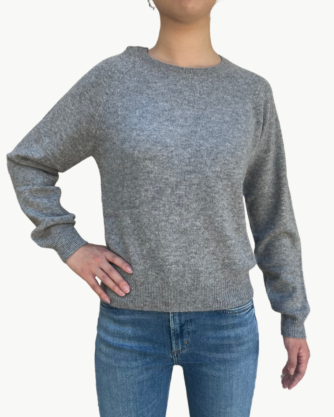 CROP CREW IN MID GREY